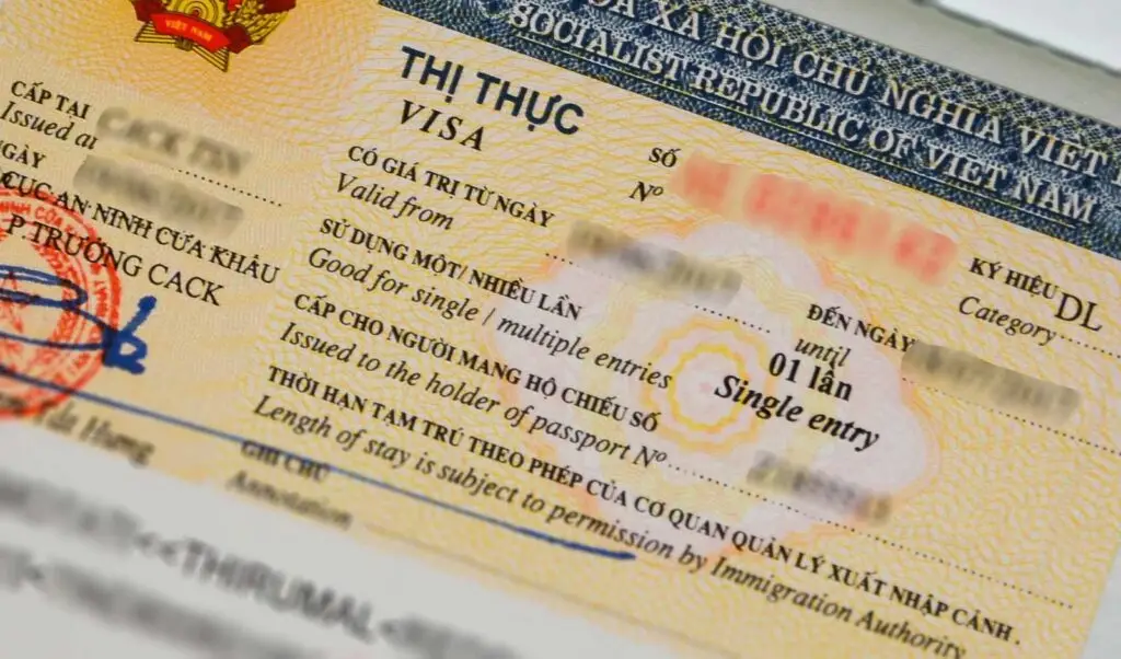 Vietnam visa